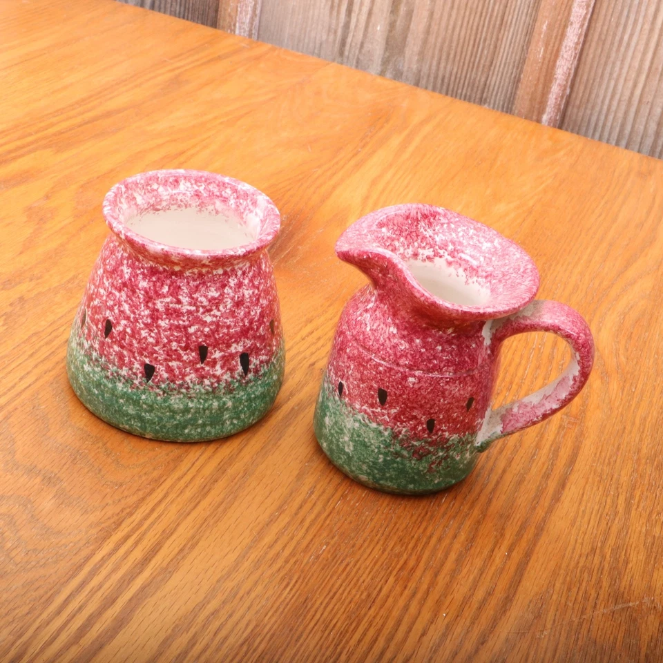 Crema y azúcar de sandía vintage Foto 3 de 4