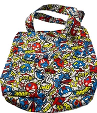 Tokidoki x Ju Ju Be Sweet Victory! Light Tote Bag  Boom Zap! Wham Jujube