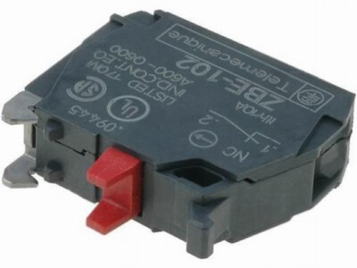 Contact NF Telemecanique ZBE-102 Contact De Protection NF SCHNEIDER Telemecanique ZBE-102 - Neuf, Pour Tableaux électriques Contact Nf Schneider - Foto 2