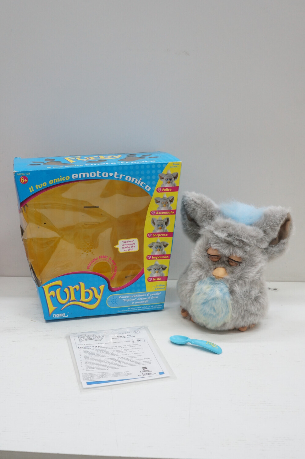 Furby dein Freund Emoto Tronico - FUNKTIONIERT!!! Tiger Toys 2005 - Hasbro
