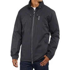 Hi-Tec Men's Burnt Point Waterproof Insulated Jacket Charcoal Gray Large