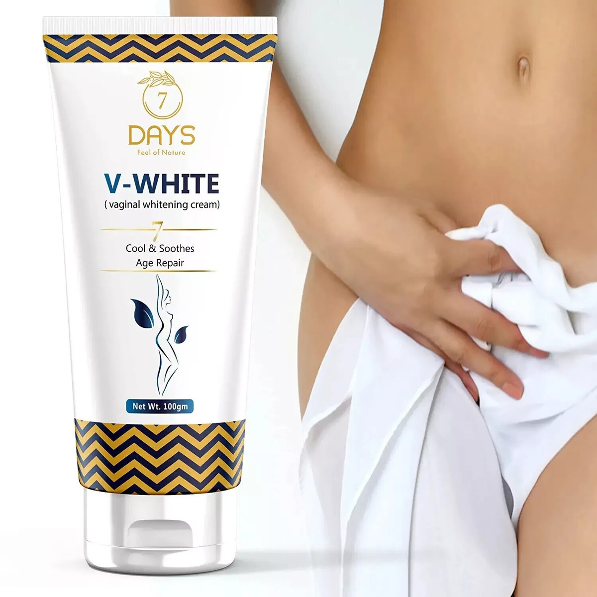 7 Days Intimate Area Lightening & Whitening Cream - 100gm