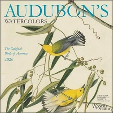 Audubon's Watercolors 2026 Wall Calendar: The Original Birds of America (Calenda
