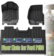 TPE Car Floor Mats for Ford F-150 2015-2025  F150 Lightning 2022-2025 Supercrew