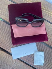 Gucci GG0876S black 60sq frame with gray gradient lenses