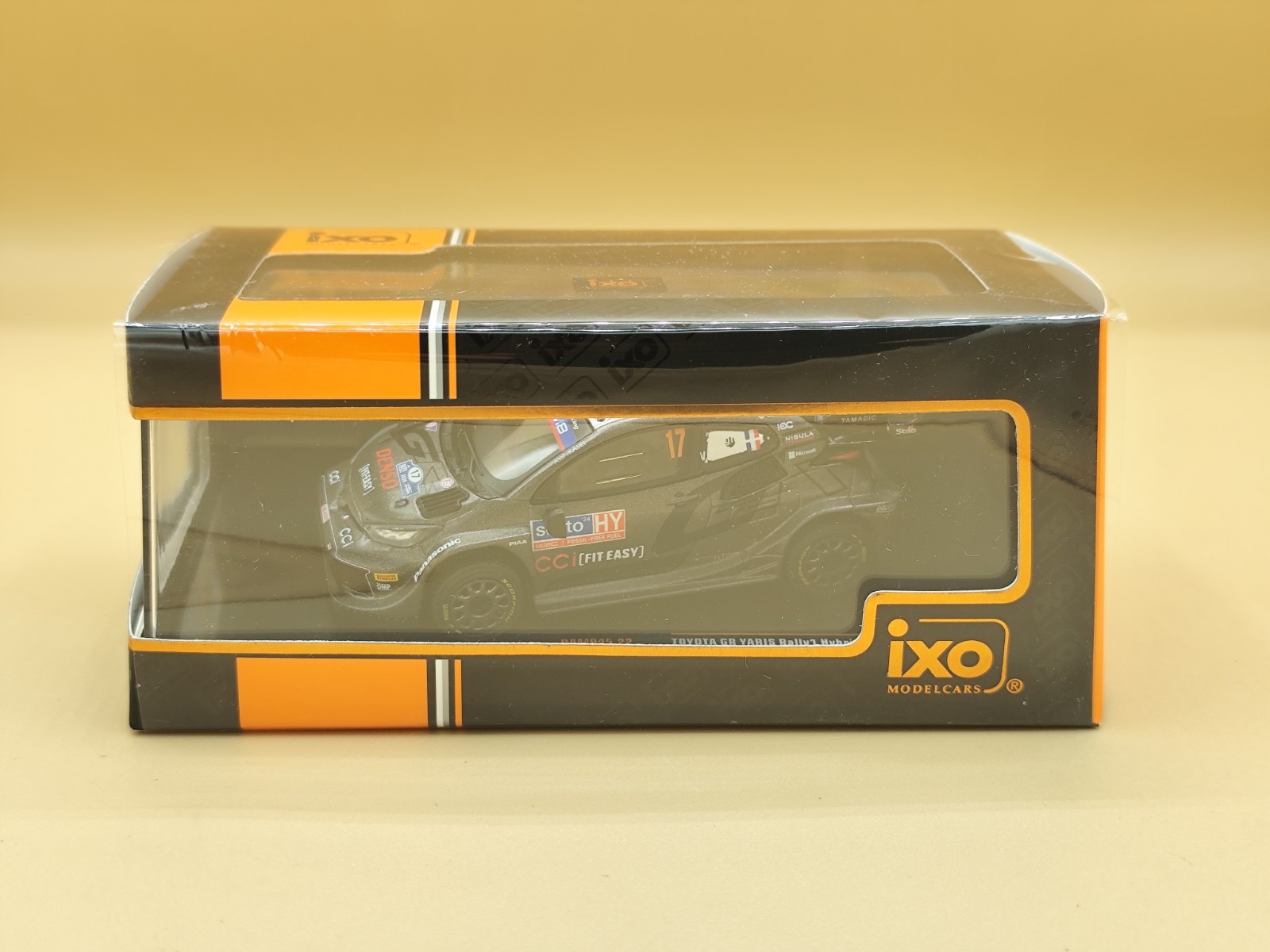 Toyota Yaris GR Rally1 Finlande 2024 Ogier Voiture Miniature 1/43 IXO RAM945 WRC