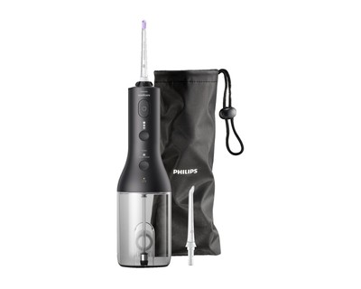 PHILIPS Sonicare HX3826/33 Power Flosser 3000 Munddusche Schwarz