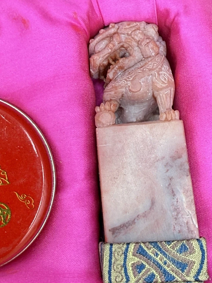 "Kit de estampillas chinas MAN SHAN CHAI en caja de 6""" Foto 4 de 4