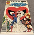 Amazing Spider-Man Annual #21 (1987) VG Key Newsstand Wedding Issue John Romita