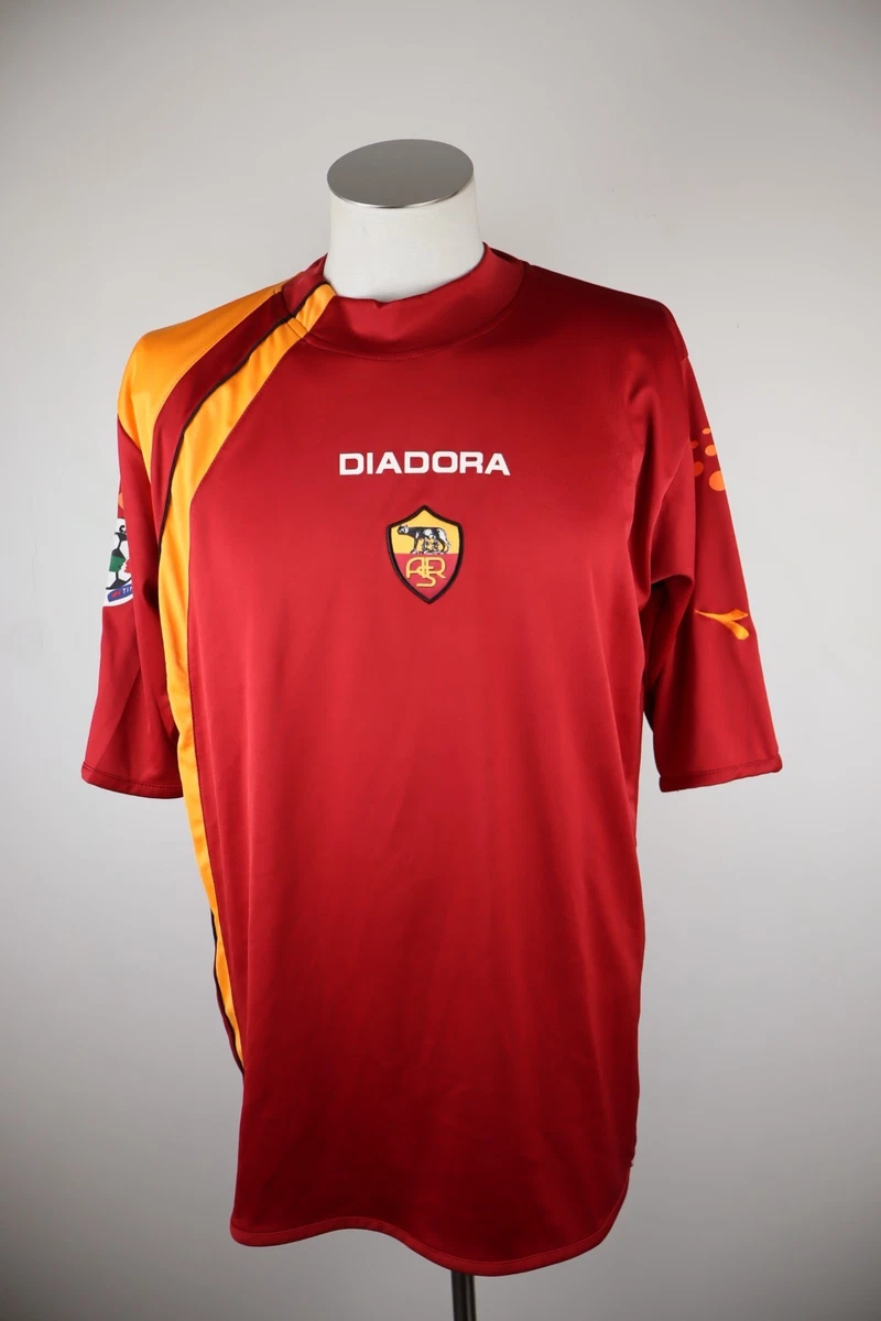 Maillot Arbitre Italien Vintage Diadora - Taille XL - Manches Longues - Bleu