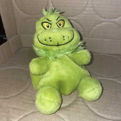 Aurora Dr Seuss  6  Grinch Soft Bean Bag Plush