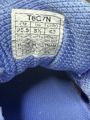 Asics Womens Sz 8.5 Gel-Quantum 180 Running Shoes Teal Blue T6G7N Ombre Lace Up - Picture 10 of 11