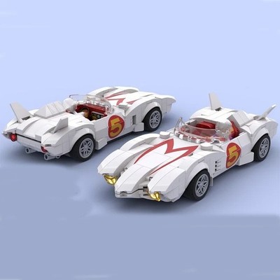 320 Stück MOC Auto Modell Racing Mach 5 DIY Kreativ Pädagogisch Kinder bauen