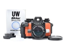  Near MINT   Nikon Nikonos V Orange SLR Film Camera UW 28mm f/3.5 Lens JAPAN
