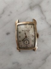 vintage bulova mechanical watches for men working condition 10 k rolled gold