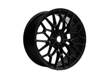 18x89 Staggered Rims 5x112 Satin Black Audi A4 A5 A6 Q5 Q3 S4 Sport Performance