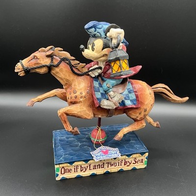 Enesco Jim Shore Disney Traditions ''Determined Patriot'' Mickey Mouse 4004153 NIB
