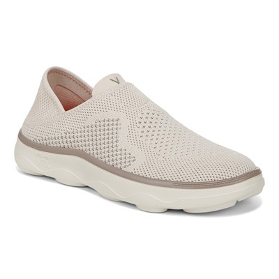 Vionic Sage RX Womens Orthotic Slip-On Recovery Shoes Cream - 8 Medium
