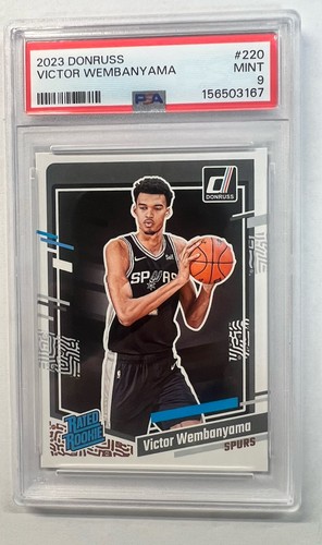 2023 Donruss Victor Wembanyama Rated Rookie PSA 9