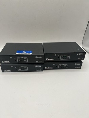 4x Extron IPL T S1 / 60-801-01 One Serial Port IP Link Control Processor