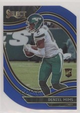 2020 Panini Select Field Level Blue Prizm Die-Cut Denzel Mims #363 0v1