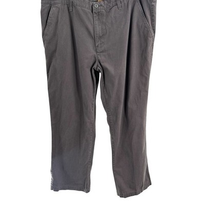 Sonoma Life Style Mens Size 42x30 Gray Casual Chino Pants