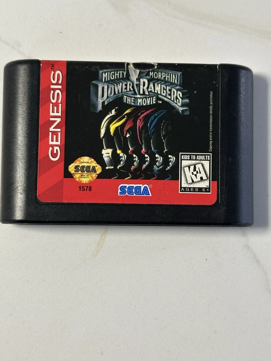 MIGHT MORPHIN POWER RANGERS THE MOVIE SEGA MEGADRIVE -- sans notice EUR