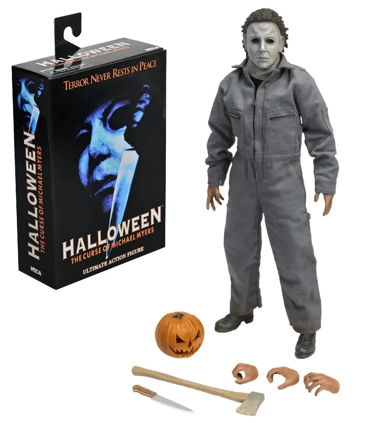 Halloween The Curse of Michael Myers Action Figure Ultimate Version NECA In Box