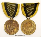 War Medal, 1873. François Joseph. Austro-Hungarian Empire