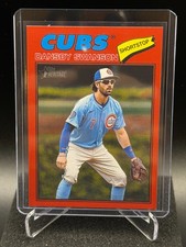 Dansby Swanson 2026 Topps Heritage Red Border #97 - Chicago Cubs