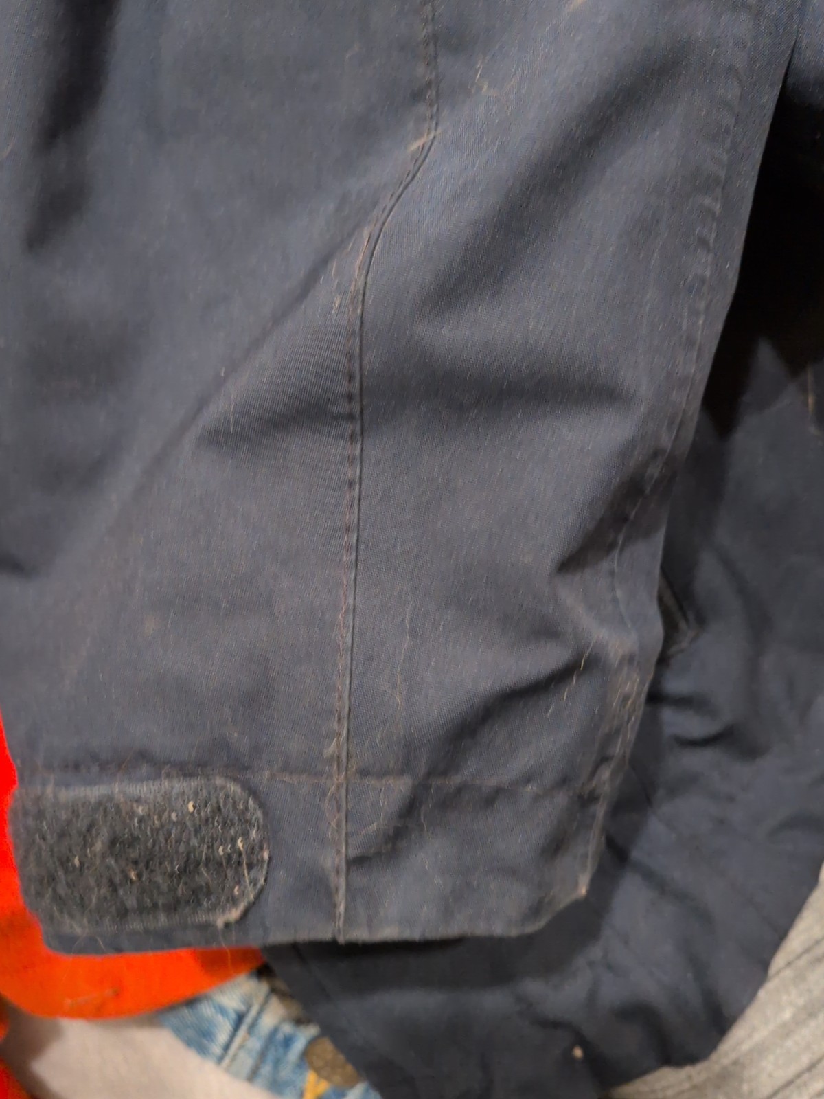 Helly Hansen crew jacket Medium W Small Mens Blue… - image 7