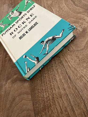 Putnam Sports Shelf Rockne of Notre Dame by Delos Lovelace 1931 HC Vintage - Picture 8 of 10