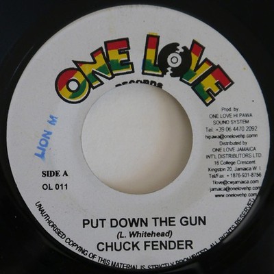 Chuck Fender - Put Down The Gun (Vinyl 7'' - 2004 - JM - Original)