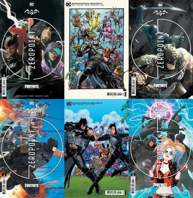 Batman/Fortnite: Zero Point (Issues #1 to #6 inc Variants, 2021)