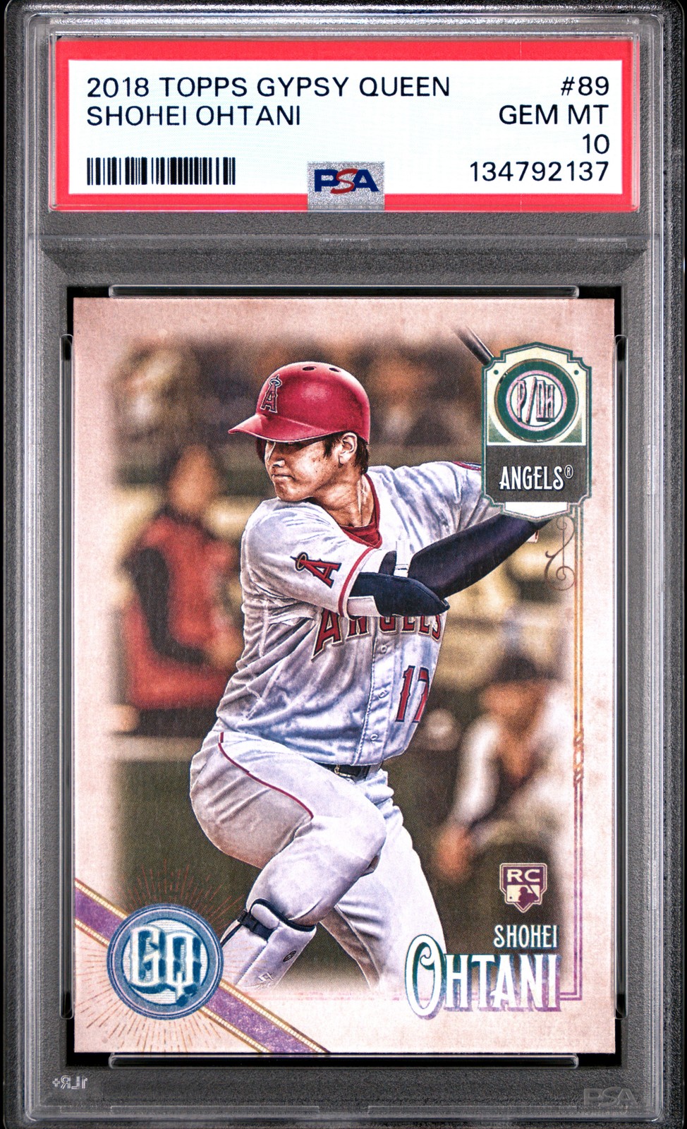 2018 TOPPS GYPSY QUEEN #89 SHOHEI OHTANI ROOKIE RC PSA 10