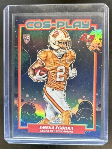 2025 Topps Cosmic Chrome Emeka Egbuka Base (RAW)