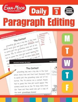 Evan-Moor Daily Paragraph Editing, Grade 3 Teacher Edition - paperback Evan-...