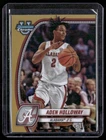 2024 Bowman Chrome University Basketball Gold Refractor Aden Holloway #57