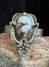 Wild Horse Jasper Southwestern Sterling Silver Ring