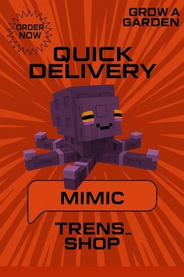 MIMIC OCTOPUS RESTOCK!!  GROW A GARDEN  AGE 27!! FAST DELIVERY!