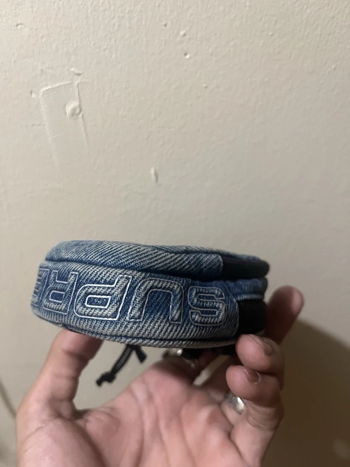 Mini bolso utilitario Supreme Denim índigo lavado Foto 4 de 4