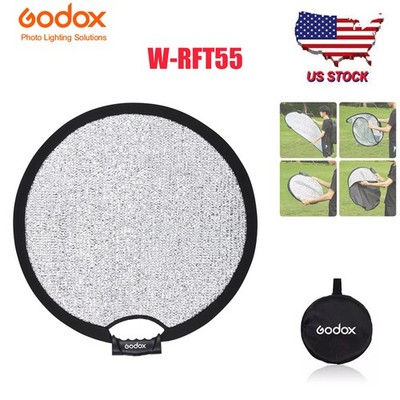 US Godox W-RFT55 55CM Photography Collapsible Windproof Studio Reflector（22''）