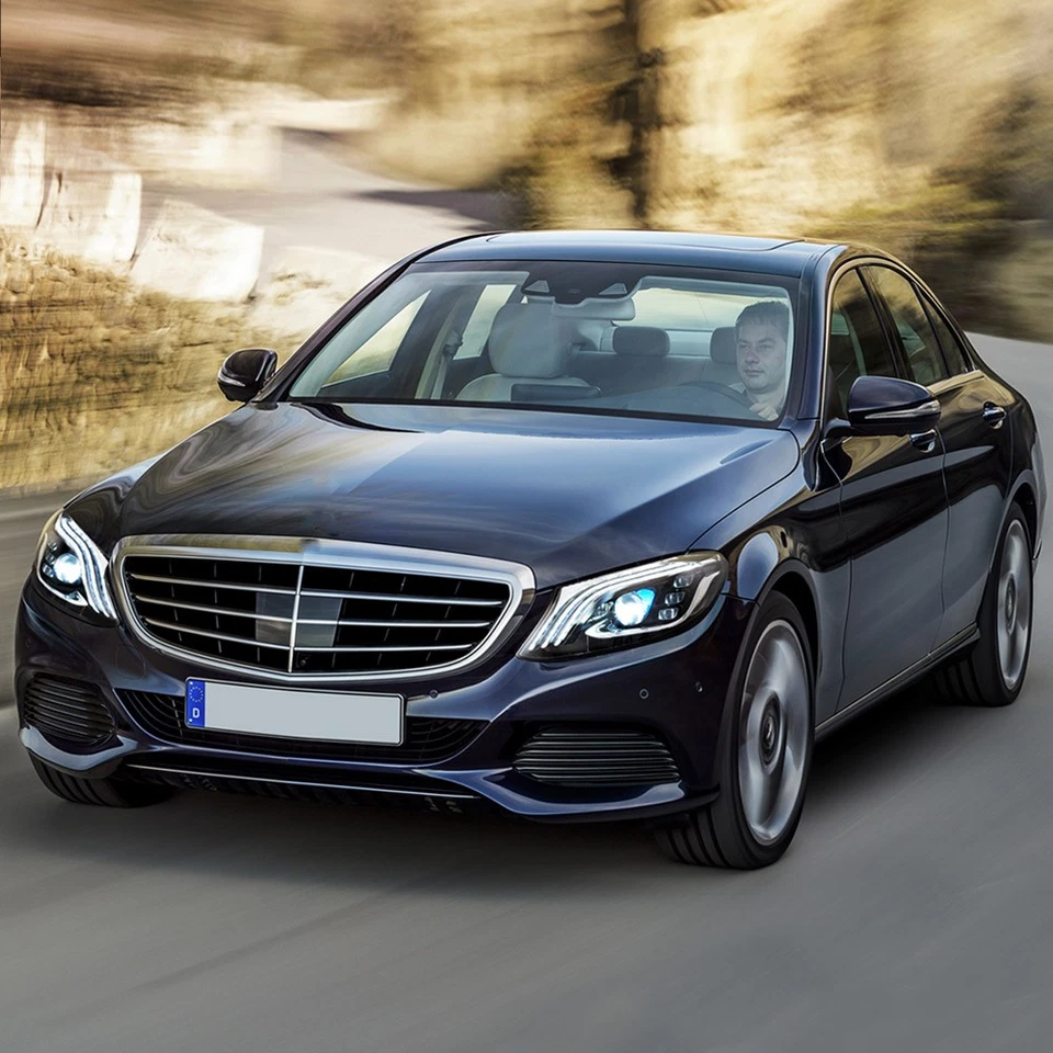 Upgrade 2018+ OE Style FULL LED Headlights DRL For 2014-17 Mercedes Benz S Class - Image 3 of 4