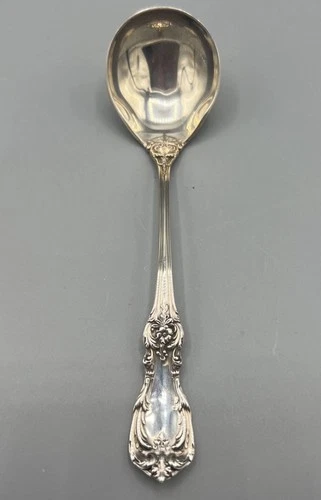 Reed & Barton Burgundy Sterling Silver Sauce Ladle Spoon 5 7/8"