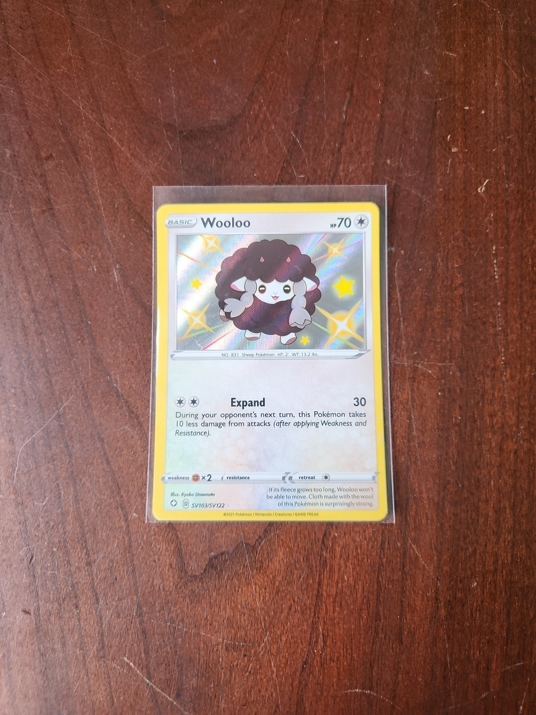 Wooloo SV103/SV122 Shining Fates: Shiny Vault Holo