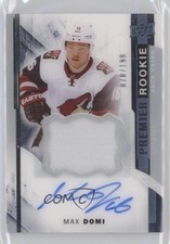 2015 Upper Deck Premier Acetate Rookie Auto-Patch /199 Max Domi Patch Auto 0i5j