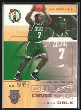 2002-03 Fleer Hot Shots Hot Hands #/199 Tony Delk / Paul Pierce #102 Celtics