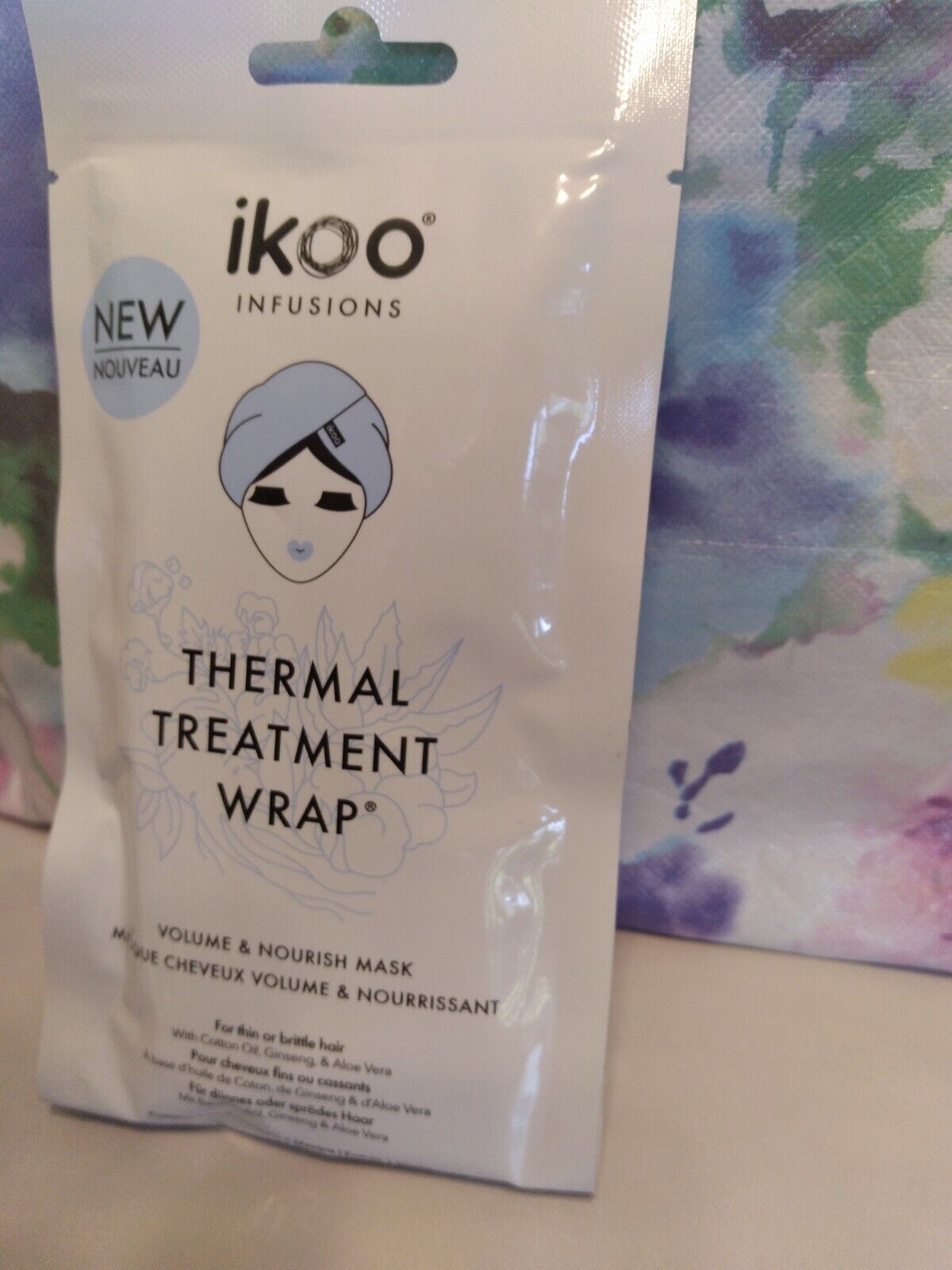 IKOO Thermal Hair Mask/ Treatment wrap for thin hair -35g /  oz. (1  mask). | eBay