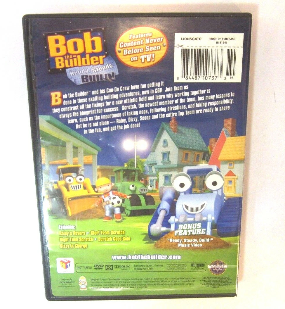 Bob The Builder Ready Steady Build Dvd
