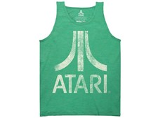 Atari Green Men's Tank Top NEW